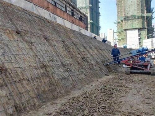 瓮安建筑边坡支护